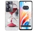 Funda Silicona para Oppo A79 5G diseño Reloj Dibujos
