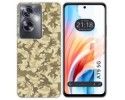 Funda Silicona para Oppo A79 5G diseño Sand Camuflaje Dibujos