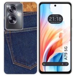 Funda Silicona para Oppo A79 5G diseño Vaquero Dibujos