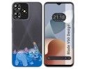 Funda Silicona Transparente para Zte Blade V50 Design 4G diseño Hipo Dibujos