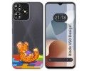 Funda Silicona Transparente para Zte Blade V50 Design 4G diseño Leopardo Dibujos
