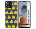 Funda Silicona Transparente para Zte Blade V50 Design 4G diseño Pato Dibujos
