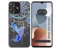 Funda Silicona Transparente para Zte Blade V50 Design 4G diseño Plumas Dibujos