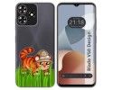 Funda Silicona Transparente para Zte Blade V50 Design 4G diseño Tigre Dibujos