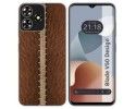 Funda Silicona para Zte Blade V50 Design 4G diseño Cuero 01 Dibujos