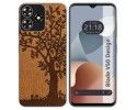 Funda Silicona para Zte Blade V50 Design 4G diseño Cuero 03 Dibujos