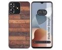 Funda Silicona para Zte Blade V50 Design 4G diseño Madera 03 Dibujos
