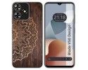 Funda Silicona para Zte Blade V50 Design 4G diseño Madera 06 Dibujos
