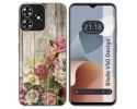 Funda Silicona para Zte Blade V50 Design 4G diseño Madera 08 Dibujos