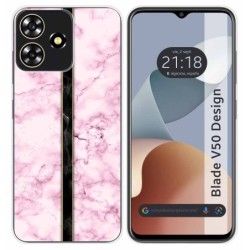 Funda Silicona para Zte Blade V50 Design 4G diseño Mármol 04 Dibujos
