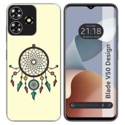Funda Silicona para Zte Blade V50 Design 4G diseño Atrapasueños Dibujos