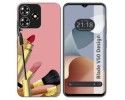 Funda Silicona para Zte Blade V50 Design 4G diseño Brochas Dibujos