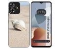 Funda Silicona para Zte Blade V50 Design 4G diseño Concha Dibujos