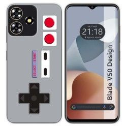 Funda Silicona para Zte Blade V50 Design 4G diseño Consola Dibujos