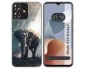 Funda Silicona para Zte Blade V50 Design 4G diseño Elefante Dibujos