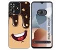 Funda Silicona para Zte Blade V50 Design 4G diseño Helado Chocolate Dibujos