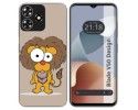 Funda Silicona para Zte Blade V50 Design 4G diseño Leon Dibujos