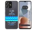 Funda Silicona para Zte Blade V50 Design 4G diseño Agua Dibujos