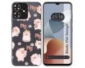 Funda Silicona para Zte Blade V50 Design 4G diseño Cerdos Dibujos