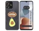 Funda Silicona para Zte Blade V50 Design 4G diseño Vegan Life Dibujos