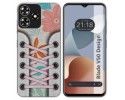 Funda Silicona para Zte Blade V50 Design 4G diseño Zapatillas 09 Dibujos