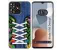 Funda Silicona para Zte Blade V50 Design 4G diseño Zapatillas 13 Dibujos