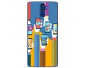 Funda Gel Tpu para Doogee Bl12000 Diseño Apps Dibujos