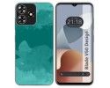Funda Silicona para Zte Blade V50 Design 4G diseño Acuarela 06 Dibujos