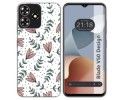 Funda Silicona para Zte Blade V50 Design 4G diseño Flores 01 Dibujos