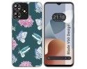 Funda Silicona para Zte Blade V50 Design 4G diseño Flores 10 Dibujos
