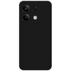 Funda Silicona Líquida Ultra Suave para Xiaomi Redmi Note 13 5G color Negra 2