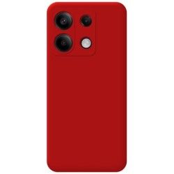 Funda Silicona Líquida Ultra Suave para Xiaomi Redmi Note 13 5G color Roja 2