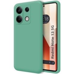 Funda Silicona Líquida Ultra Suave para Xiaomi Redmi Note 13 5G color Verde