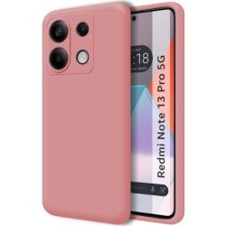 Funda Silicona Líquida Ultra Suave para Xiaomi Redmi Note 13 Pro 5G color Rosa