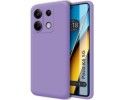 Funda Silicona Líquida Ultra Suave para Xiaomi Poco X6 5G color Morada