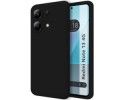 Funda Silicona Líquida Ultra Suave para Xiaomi Redmi Note 13 4G color Negra