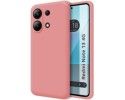 Funda Silicona Líquida Ultra Suave para Xiaomi Redmi Note 13 4G color Rosa