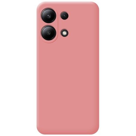 Funda Silicona Líquida Ultra Suave para Xiaomi Redmi Note 13 4G color Rosa