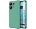 Funda Silicona Líquida Ultra Suave para Xiaomi Redmi Note 13 4G color Verde