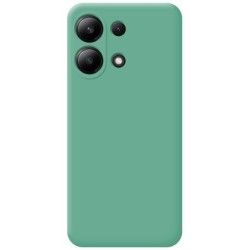 Funda Silicona Líquida Ultra Suave para Xiaomi Redmi Note 13 4G color Verde 2
