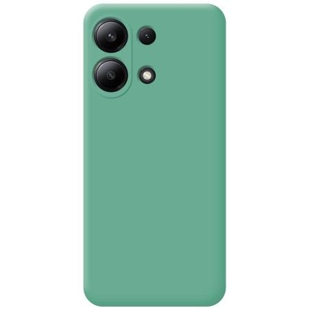 Funda Silicona Líquida Ultra Suave para Xiaomi Redmi Note 13 4G color Verde