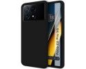 Funda Silicona Líquida Ultra Suave para Xiaomi Poco X6 Pro 5G color Negra