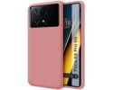 Funda Silicona Líquida Ultra Suave para Xiaomi Poco X6 Pro 5G color Rosa