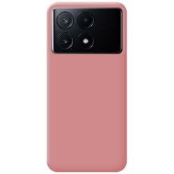 Funda Silicona Líquida Ultra Suave para Xiaomi Poco X6 Pro 5G color Rosa 2