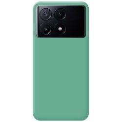 Funda Silicona Líquida Ultra Suave para Xiaomi Poco X6 Pro 5G color Verde 2