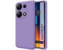 Funda Silicona Líquida Ultra Suave para Xiaomi Poco M6 Pro 4G color Morada