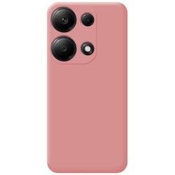 Funda Silicona Líquida Ultra Suave para Xiaomi Poco M6 Pro 4G color Rosa 2