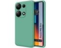 Funda Silicona Líquida Ultra Suave para Xiaomi Poco M6 Pro 4G color Verde
