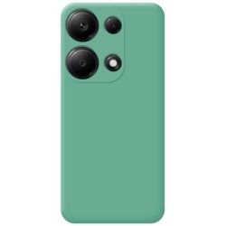 Funda Silicona Líquida Ultra Suave para Xiaomi Poco M6 Pro 4G color Verde 2
