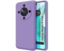 Funda Silicona Líquida Ultra Suave para Huawei Honor Magic 6 Lite 5G color Morada